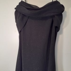 Betsy & Adam Size 4 Evening Gown Black